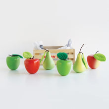 Load image into Gallery viewer, Le Toy Van - Wooden Apples and Pears Market Crate
