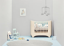 Load image into Gallery viewer, Leander Baby Cot - Whitewash
