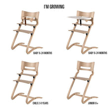 Load image into Gallery viewer, Leander High Chair with Safety Bar - Natural
