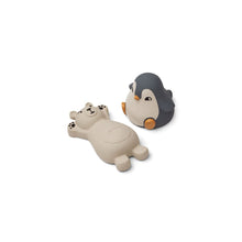 Load image into Gallery viewer, Liewood Knud Bath Toys 2-Pack - Blue mix
