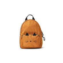 Load image into Gallery viewer, Liewood Saxo Mini Backpack in Cat Mustard
