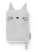 Load image into Gallery viewer, Liewood Sylvester Washcloths - Bunny, Panda, Grey Cat
