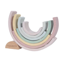 Load image into Gallery viewer, Little Dutch Rainbow Stacker Pink
