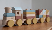 Load image into Gallery viewer, Little Dutch Wooden Stacking Train Nature
