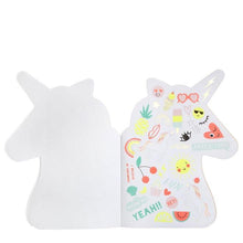Load image into Gallery viewer, Meri Meri  Stickers &amp; Sketchbook  Unicorn
