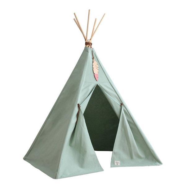 Nobodinoz Nevada Teepee in Provence Green – scandiborndkopa.co.uk