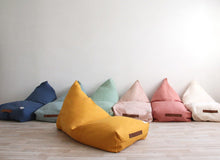 Load image into Gallery viewer, Nobodinoz Oasis Bean Bag in Provence Green
