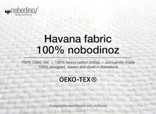 Load image into Gallery viewer, Nobodinoz Oasis Bean Bag in Riviera Blue
