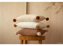 Load image into Gallery viewer, Nobodinoz So Natural Knitted Cushion - Biscuit
