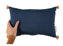 Load image into Gallery viewer, Nobodinoz Sublim Cushion Night Blue
