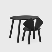 Load image into Gallery viewer, Nofred Mouse table in Black (2-5 years)
