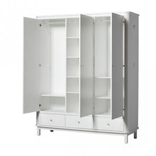 Load image into Gallery viewer, Oliver Furniture - Wood Wardrobe 3 Door in White
