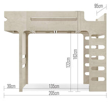 Load image into Gallery viewer, Rafa Kids F Bunk Bed - Natural
