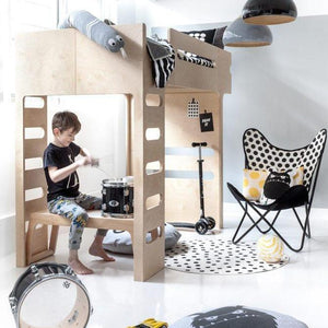 Rafa Kids F Bunk Bed - Natural – scandiborndkopa.co.uk