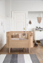 Load image into Gallery viewer, Sebra Juno Cot Bed - Wooden Edition
