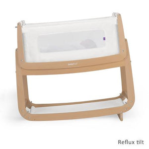 SnuzPod 3 - Bedside Crib 3 in 1 in Natural (with mattress)