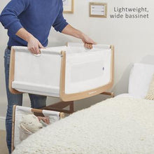 Load image into Gallery viewer, SnuzPod 3 - Bedside Crib 3 in 1 in Natural (with mattress)
