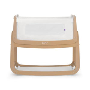 SnuzPod 3 - Bedside Crib 3 in 1 in Natural (with mattress)