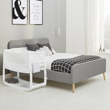 Load image into Gallery viewer, SnuzPod 3 - Bedside Crib 3 in 1 in White (with mattress)
