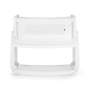 SnuzPod 3 - Bedside Crib 3 in 1 in White (with mattress)