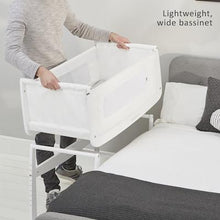Load image into Gallery viewer, SnuzPod 3 - Bedside Crib 3 in 1 in White (with mattress)

