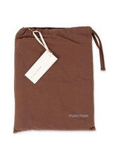 Load image into Gallery viewer, Studio Feder Organic Cotton Bedding in Mocha
