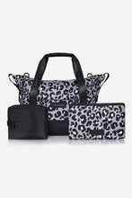 Load image into Gallery viewer, Tiba and Marl Felix Holdall in Mono Leopard
