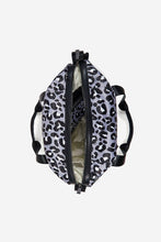 Load image into Gallery viewer, Tiba and Marl Felix Holdall in Mono Leopard
