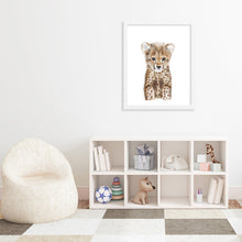 Load image into Gallery viewer, Tiny Toes Baby Cheetah Portrait
