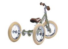 Load image into Gallery viewer, Trybike Steel 2 in 1 Balance Bike / Trike - Vintage Green
